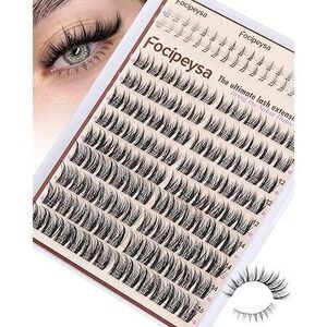 Wispy Lash Clusters Natural Eyelash Clusters Pestañas Postizas Naturales Spiky